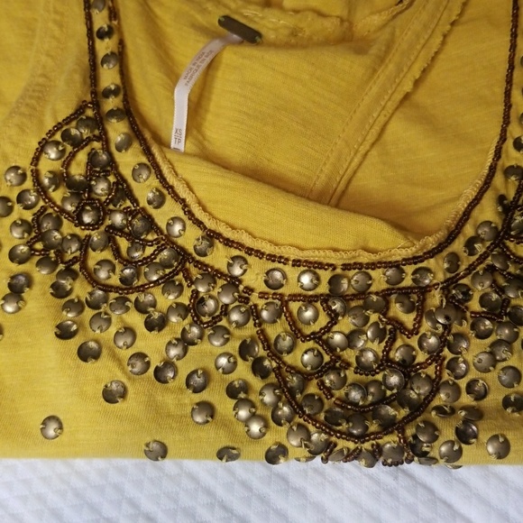 Free people sequin crop top - Picture 4 of 5